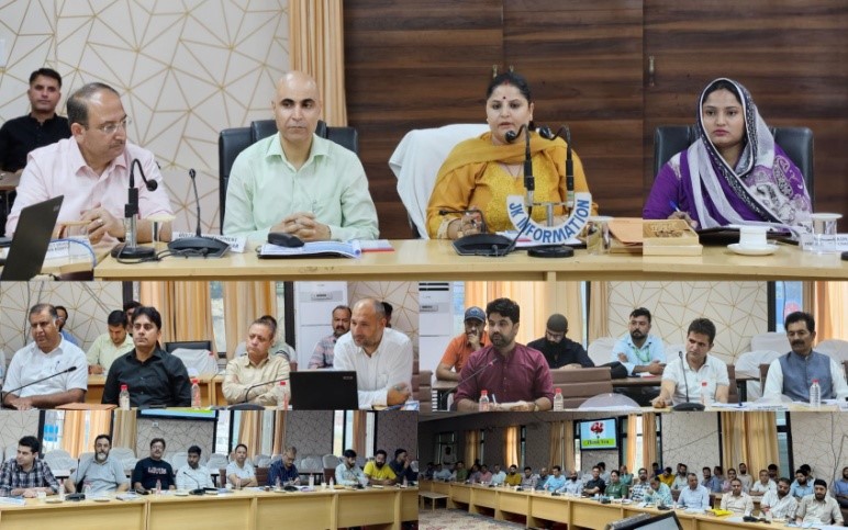 Chairperson DDC chairs quarterly General Council Meeting at Kishtwar
