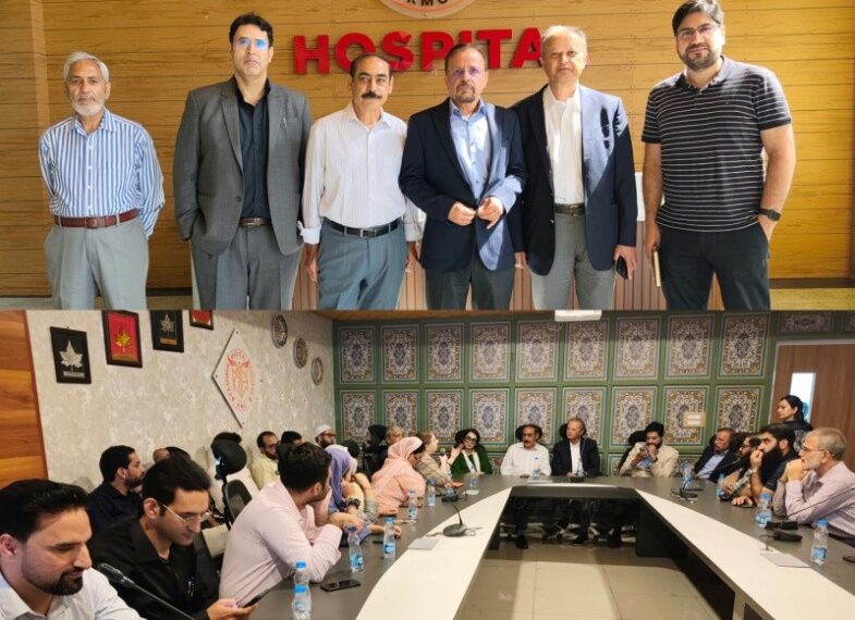 Globally acclaimed Kashmiri doctors visit KMCH Sempora