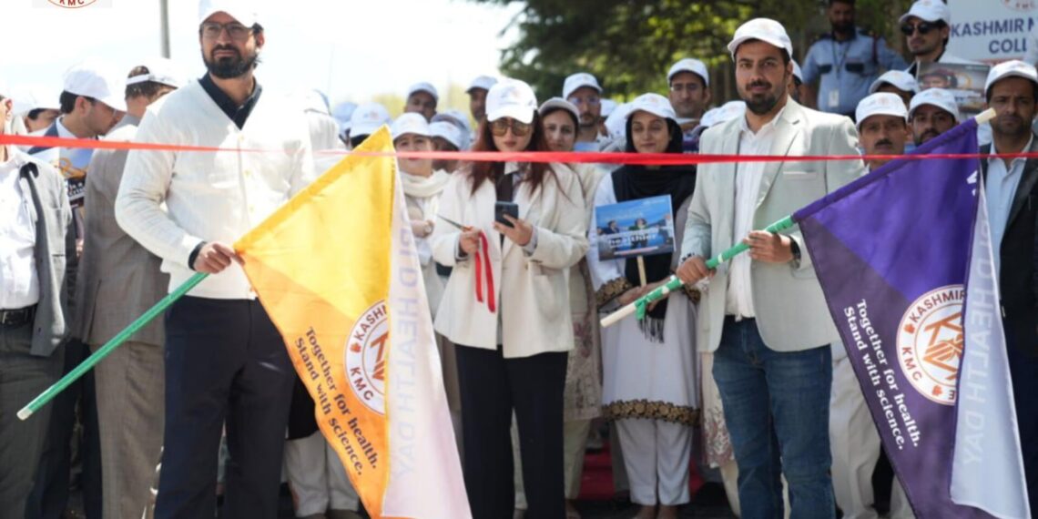 KMCH Sempora organizes walkathon on World Health Day