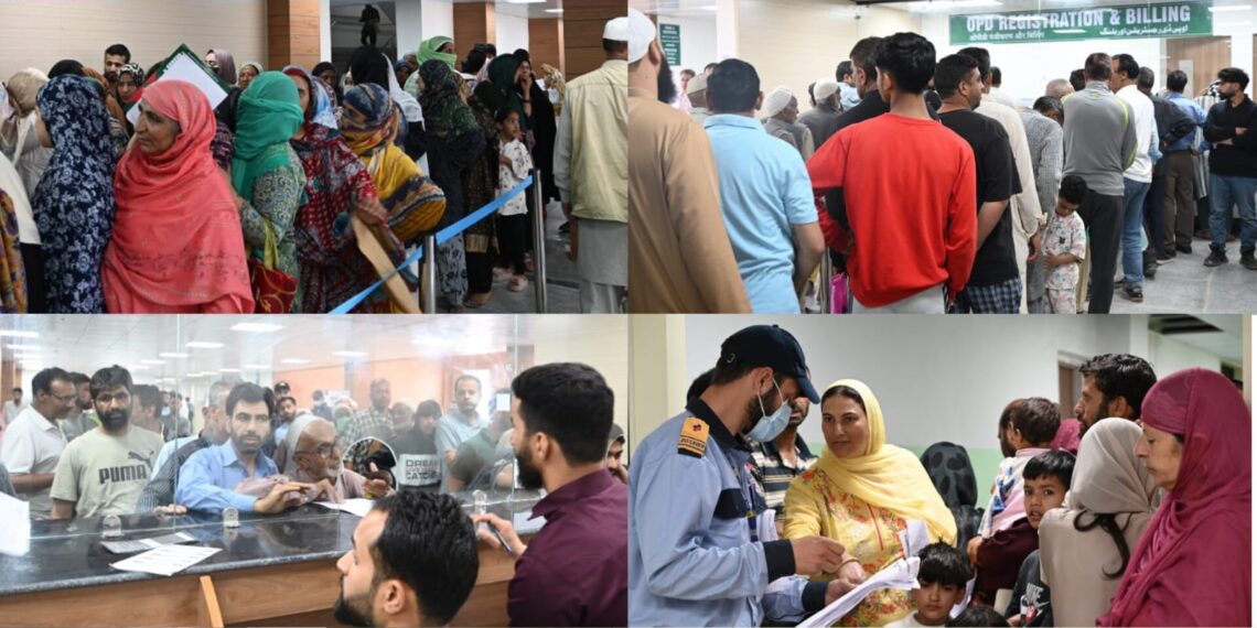 Kashmir Medical College Sempora organizes Mega Free Medical Camp