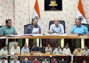 DC Kishtwar reviews formulation of CAPEX Budget 2025-26