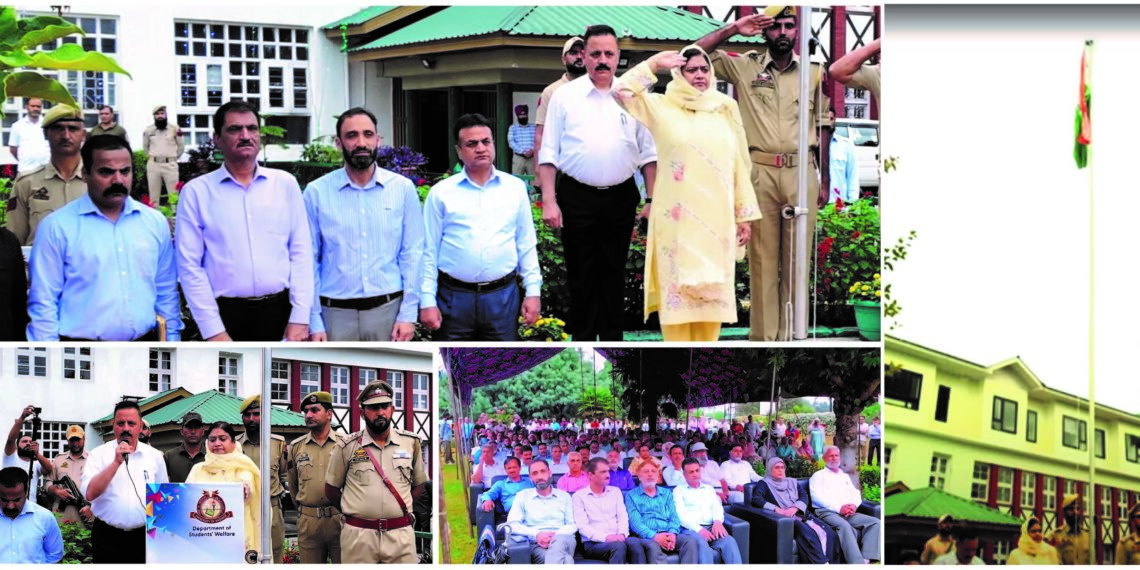I’Day 2025: KU hoists national flag at main, satellite campuses