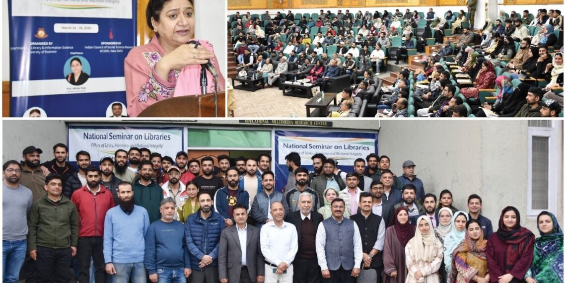 National seminar on libraries and social harmony concludes at KU