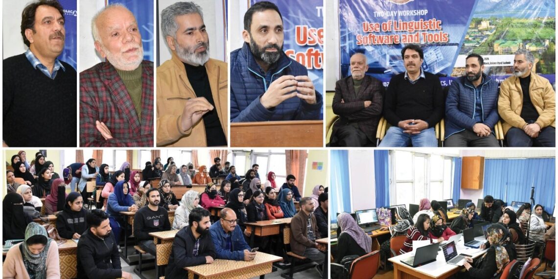 KU concludes workshop on use of linguistic software, tools