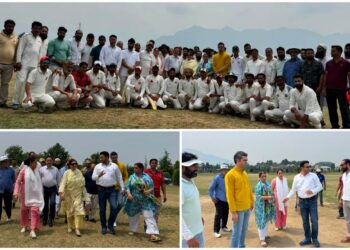KU VC inaugurates Employees’ Cricket Tournament