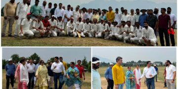 KU VC inaugurates Employees’ Cricket Tournament