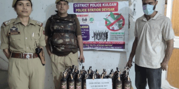 Bootlegger arrested in Kulgam, Illicit liquor recovered: Police