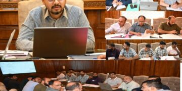DDC Kulgam reviewed progress of works under JJM, Directs timely completion of works