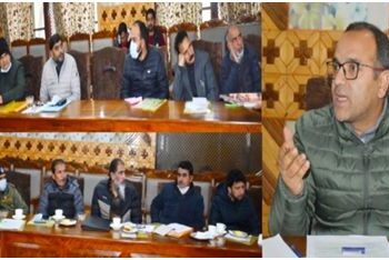 Progress of registration of unorganized workers on e-SHRAM Portal reviewed at Kulgam