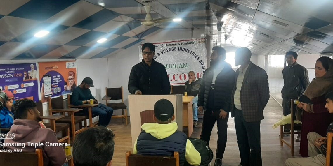 Awareness Camp organized by KVIB Budgam at ITI Chrar I Sharief
