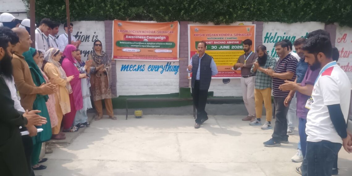 KVK Srinagar Launches ‘Khet Bachao Abhiyan’