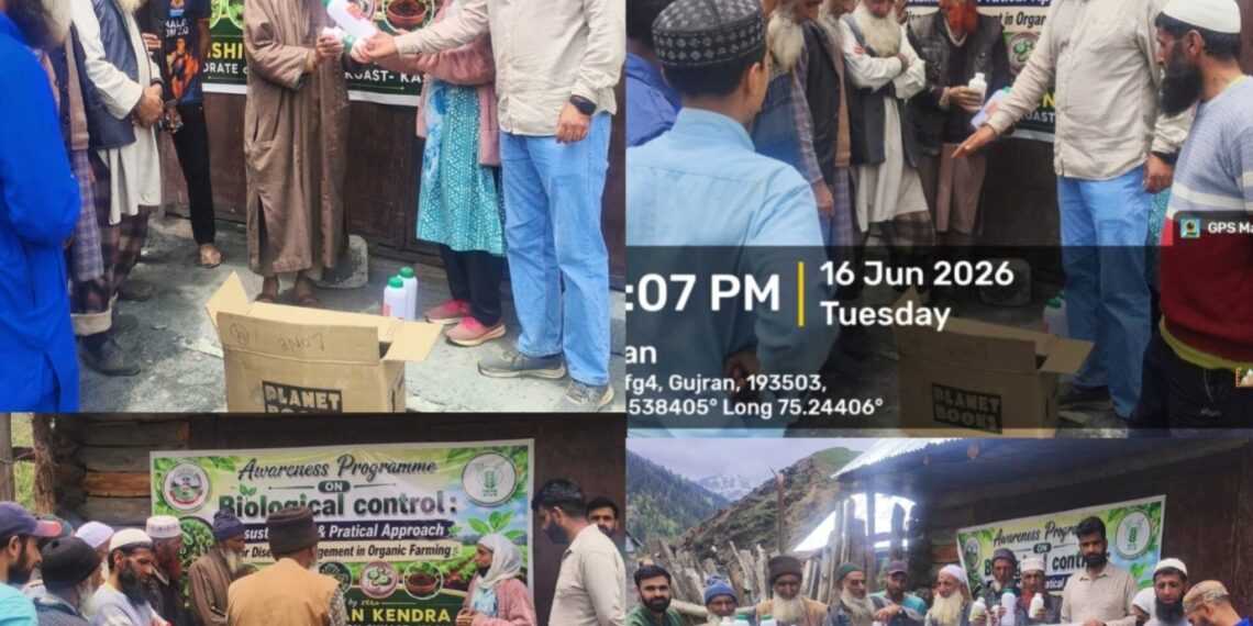 KVK Gurez organises Awareness-cum-Distribution Camp at Gujran, Tulail