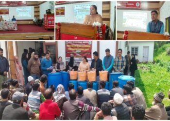 KVK Budgam organizes Input Distribution prog under Tribal Sub Plan