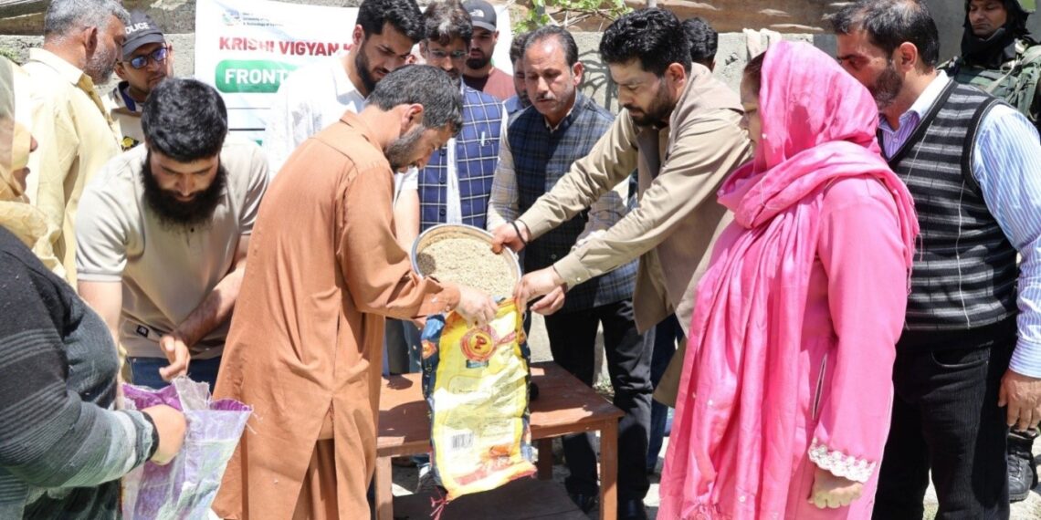 KVK Srinagar Organizes Kisan Goshti-cum-Technology Outreach Prog at Khanmoh