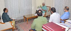 Delegations of JCS, HDFC Bank call on LG