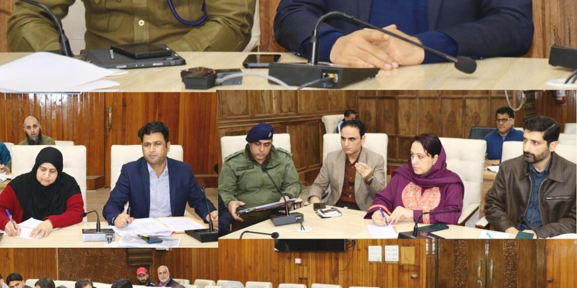 Akshay Labroo, SSP review anti-drug measures at Distt NCORD meeting