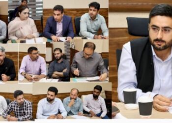 Labroo reviews infra upgradation Plan for Bakshi Stadium