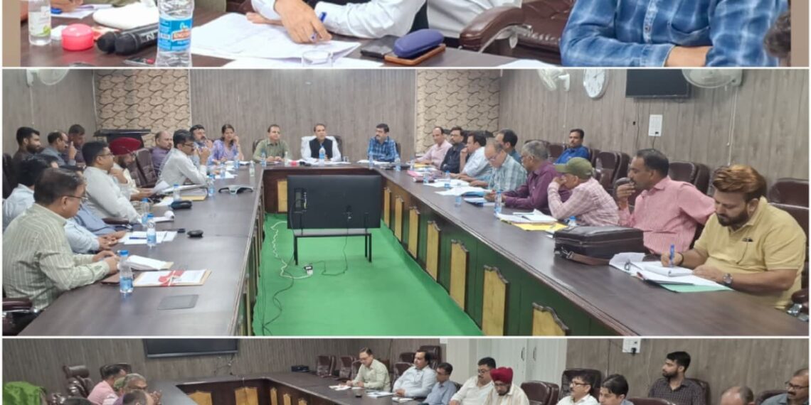 Dir Horticulture Jammu reviews implementation of development schemes