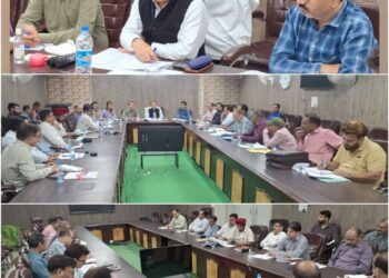 Dir Horticulture Jammu reviews implementation of development schemes
