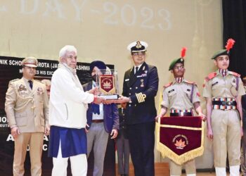 Lt Governor attends Annual Day Celebration of Sainik School, Nagrota