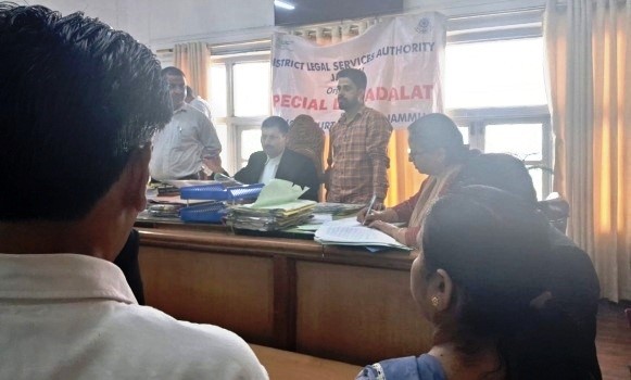 Special Lok Adalat settles 57 cases under Negotiable Instruments Act in Jammu