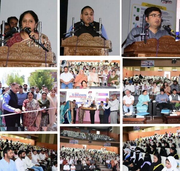 Mandeep Kaur launches Swachhata Internship Programme for schools across Kashmir