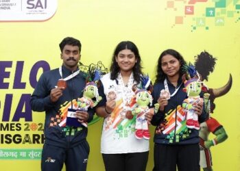 Day 3 KITG: Karnataka crosses 10-Gold mark as Manikanta Leads charge