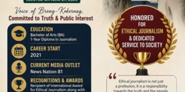 Naik Mansoor Elected President of Breng Journalist Association