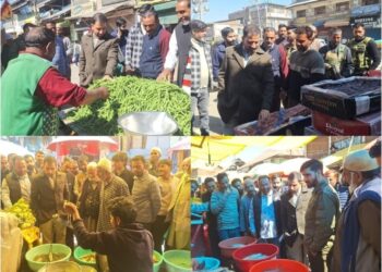 Market Checking Drive conducted in Handwara to ensure fair pricing during Ramadan