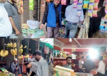 Market checking drives conducted in Keller, Barbugh areas of Shopian