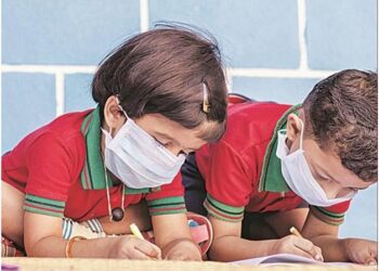 Masks not recommended for children aged 5 and under: New Covid protocol on children