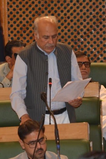 Hasnain Masoodi presents House Committee Report