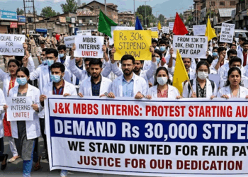 MBBS interns across J&K to protest from Aug 31, demand Rs 30,000 stipend