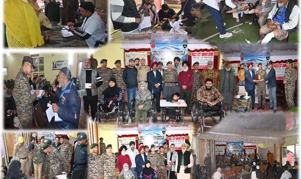 Medical camps in Uri, Kupwara benefit differently-abled; 14 artificial limbs fitted