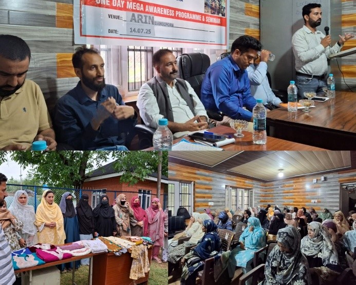 Mega awareness Prog held at Arin to empower artisans, weavers
