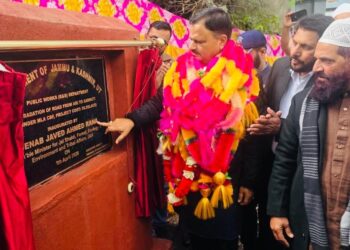 Mendhar gets major road development push, Rana launches Rs 3 crore projects