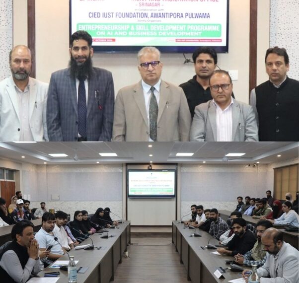Br MSME DFO Srinagar launches Six-Week ESDP on AI & Business Development