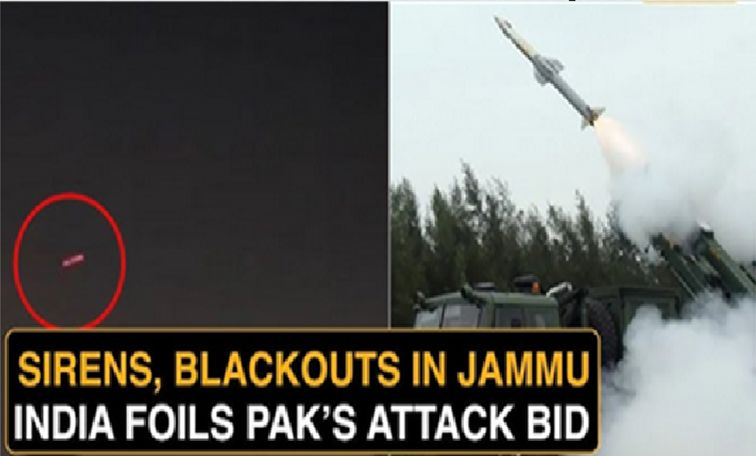 India’s Air Defence Units intercept 8 missiles from Pak directed at Satwari, Samba, RS Pura, Arnia