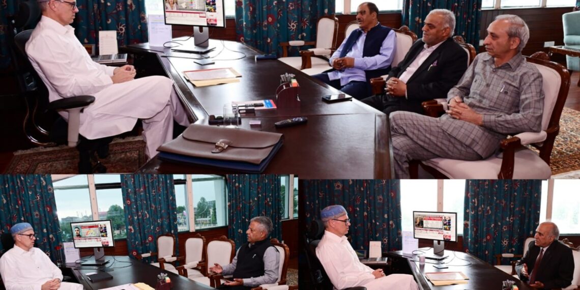 MLAs call on CM Omar, express gratitude for resumption of Darbar Move