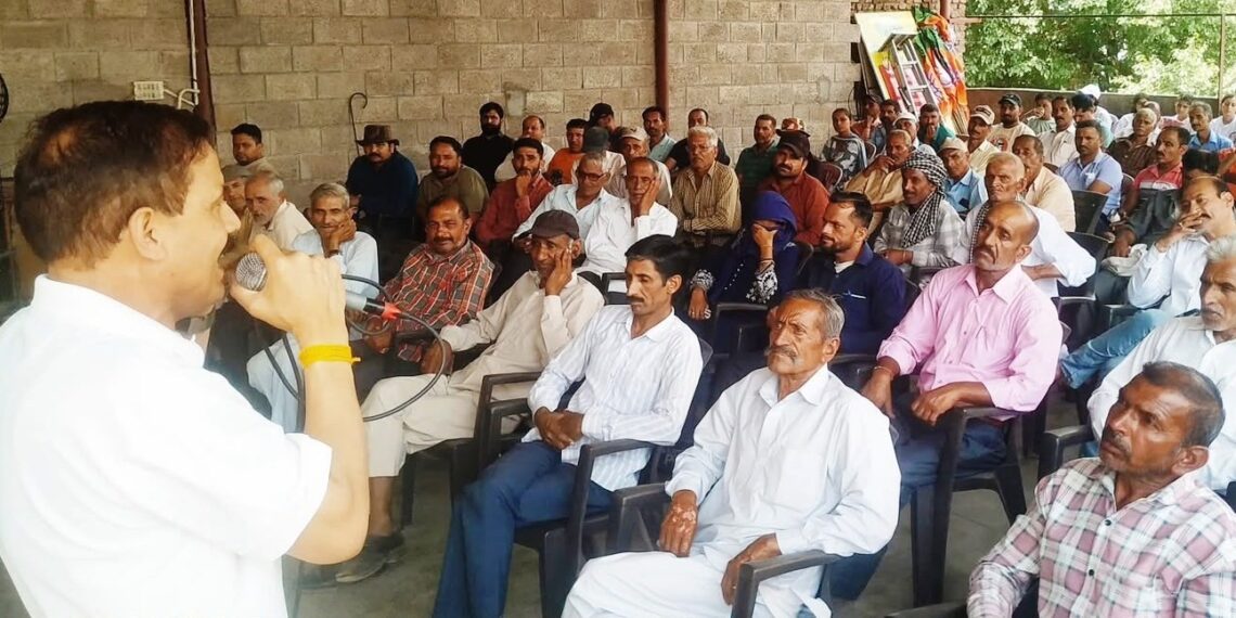 MLA Chenani-Ghordi Balwant Singh Mankotia holds public grievance meeting; Highlights development push