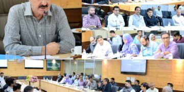 MLA Mir Saifullah chairs meeting of Committee on Public Undertakings