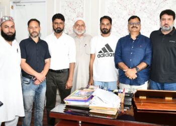 MLA Javaid Mirchal, JJM Contractors’ Association call on Javed Rana