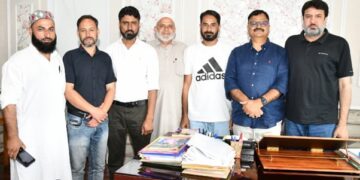 MLA Javaid Mirchal, JJM Contractors’ Association call on Javed Rana