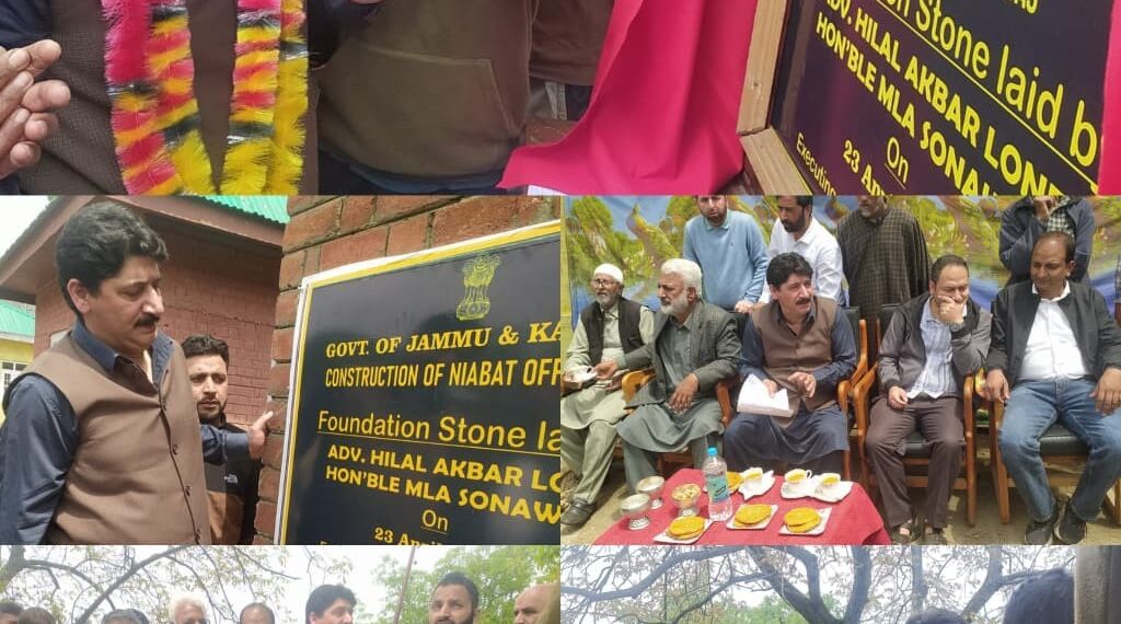 MLA Sonawari lays foundation stones for key infra projects in Ajas