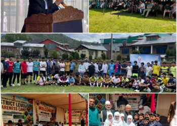 MLA Bandipora promotes Youth Development, Rural Growth through Sport, Horticulture Initiatives