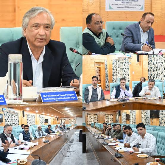 MLA Kulgam reviews JJM implementation, Directs timely completion of works & reliable water supply