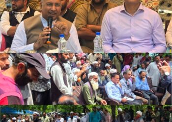 MP Khatana holds Public Darbar at Rakhi Brah Shangus