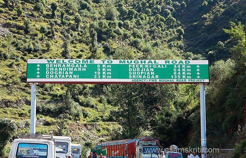 Rise in tourist footfall puts Mughal Road to test,