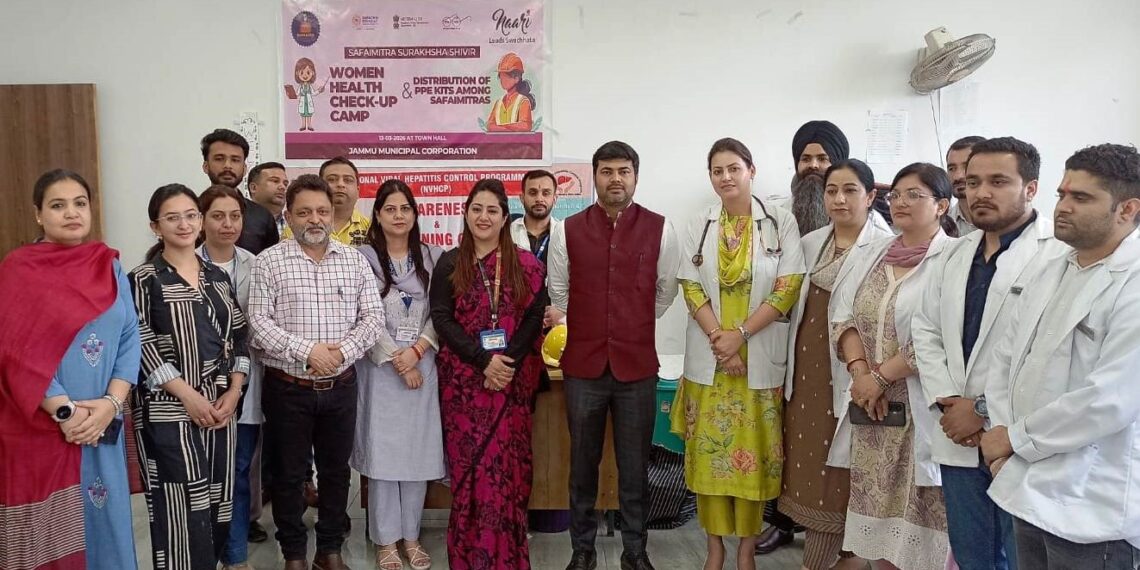 City Municipal  Commr Jammu leads health , safety initiative
