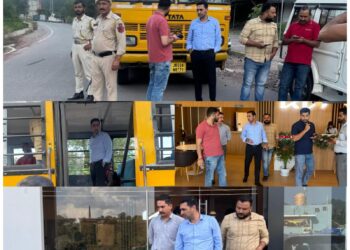 MVD Rajouri steps up enforcement: 120 vehicles checked, 16 challans issued